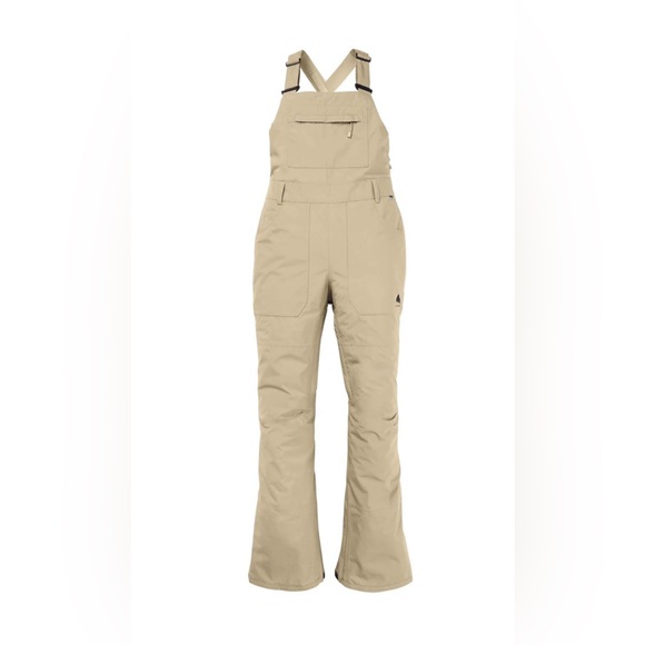 Burton Pants - Burton Tan Ski Bibs